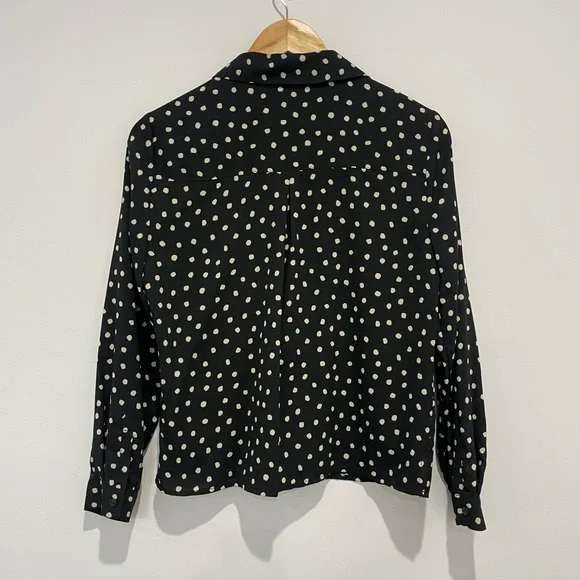 Polkadot Long Sleeve Shirt ⚫️ - Picture 3 of 5